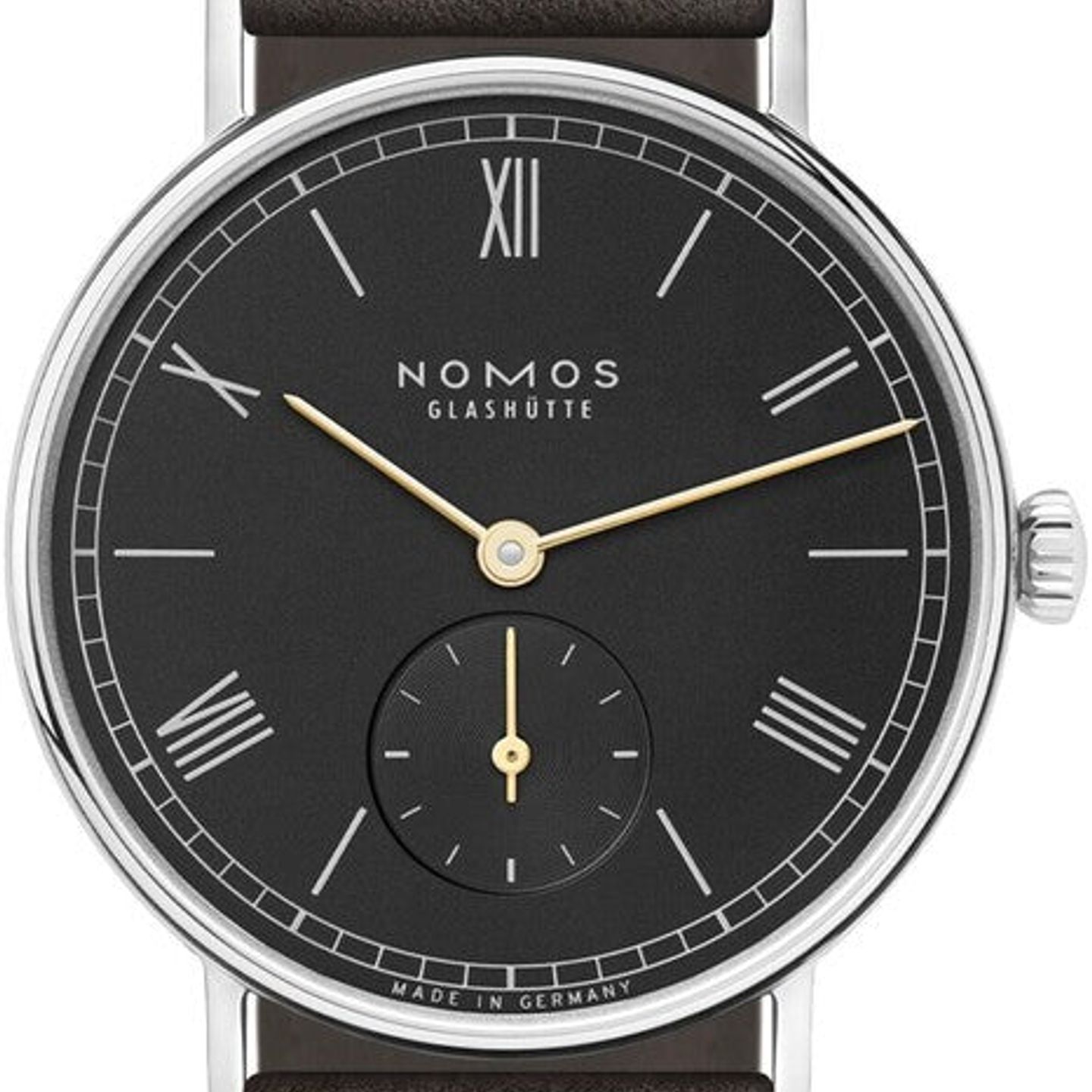 NOMOS Ludwig 33 227 (2026) - Zwart wijzerplaat 33mm Staal (1/1)