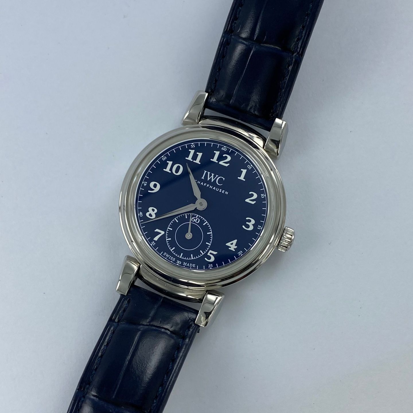 IWC Da Vinci Automatic IW358102 (Onbekend (willekeurig serienummer)) - Blauw wijzerplaat 40mm Staal (4/8)