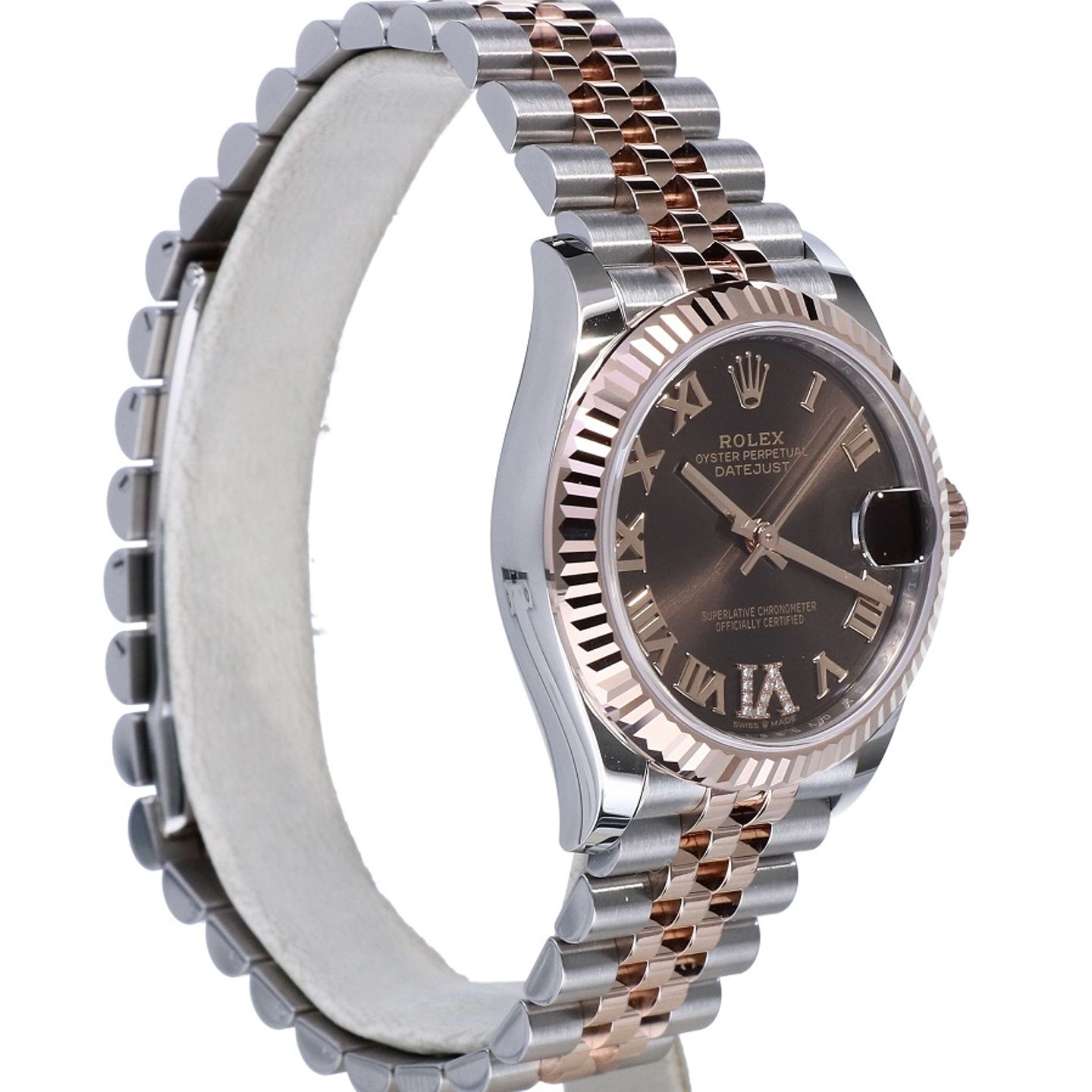 Rolex Datejust 31 278271 (2023) - Brown dial 31 mm Steel case (6/8)