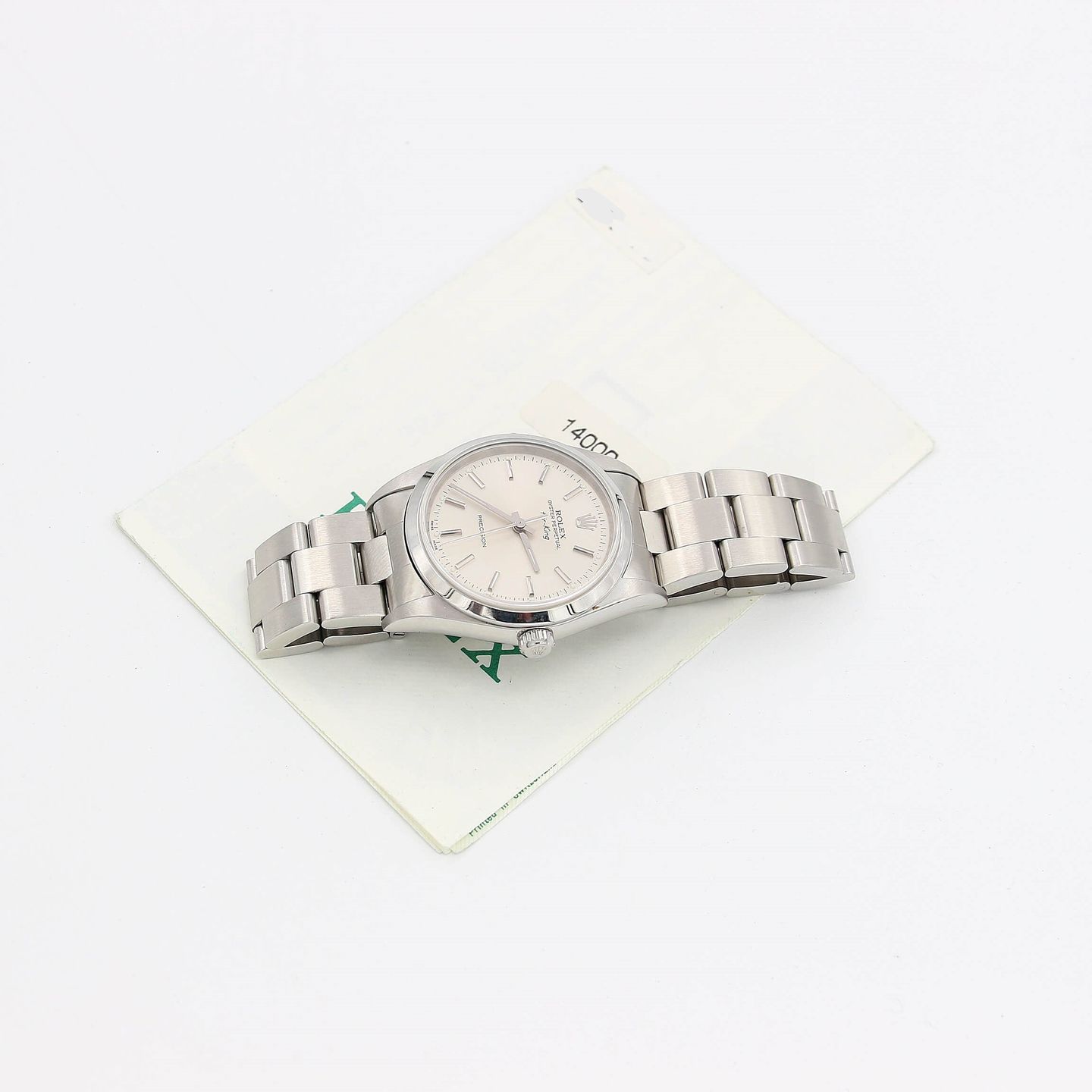 Rolex Air-King 14000 (Unknown (random serial)) - 34 mm Steel case (2/8)