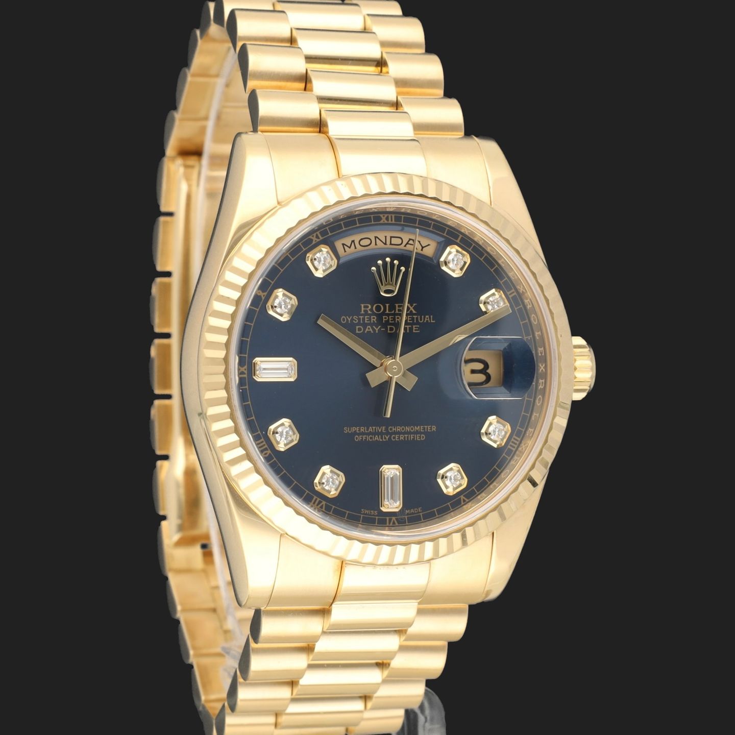 Rolex Day-Date 36 118238 (2008) - 36 mm Yellow Gold case (4/8)