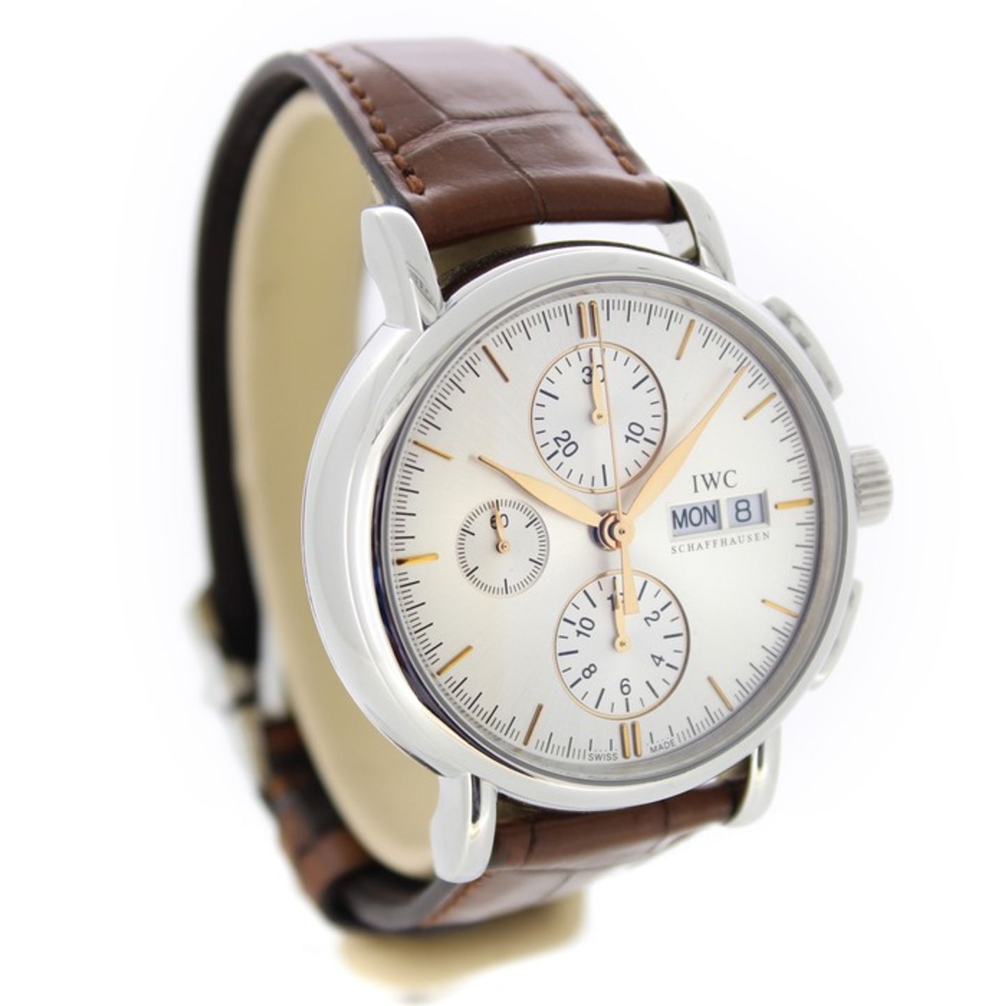 IWC Portofino Chronograph IW378302 (2008) - Zilver wijzerplaat 41mm Staal (11/14)