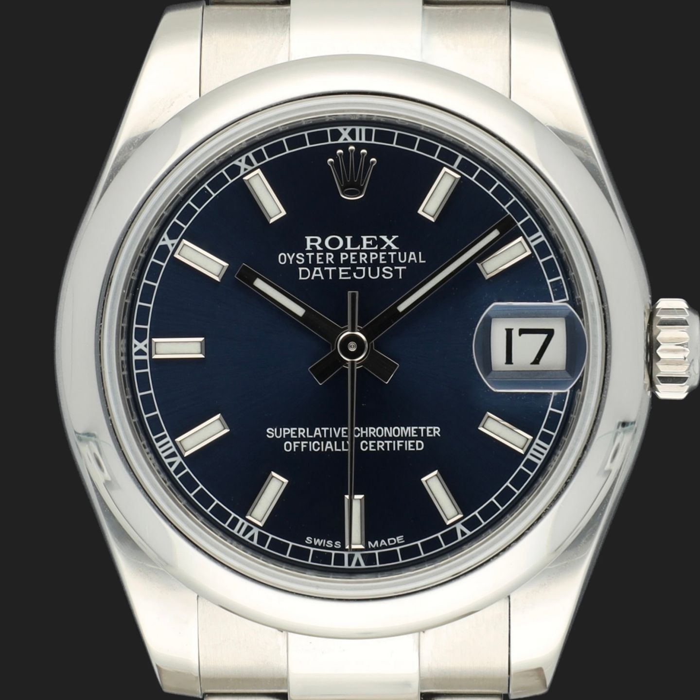 Rolex Datejust 31 178240 (2018) - Blauw wijzerplaat 31mm Staal (2/8)