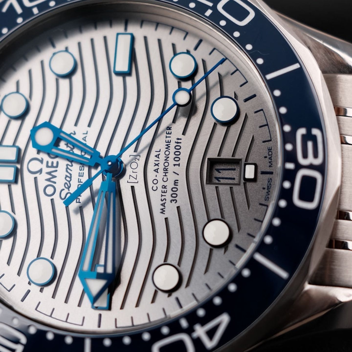 Omega Seamaster Diver 300 M 210.30.42.20.06.001 (2019) - Zilver wijzerplaat 42mm Staal (5/8)