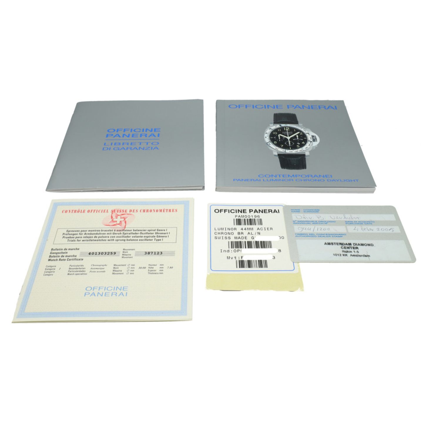 Panerai Luminor Chrono PAM00196 - (5/7)