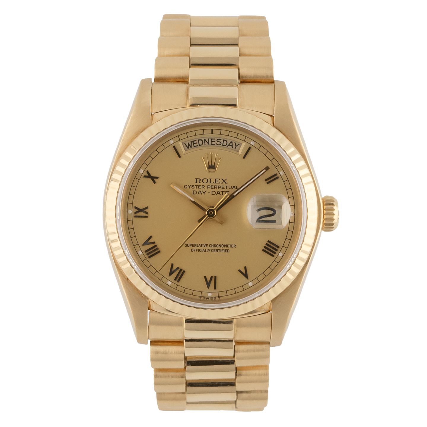 Rolex Day-Date 36 18038 (1980) - 36mm Geelgoud (1/7)