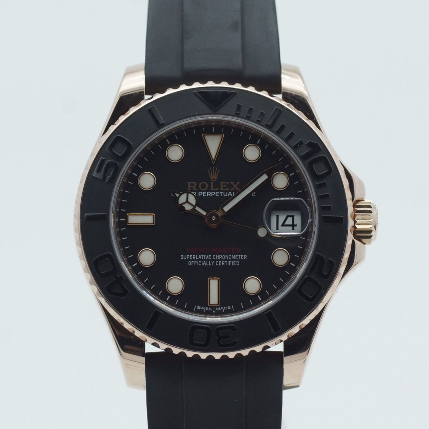 Rolex Yacht-Master 37 268655 (2016) - Zwart wijzerplaat 37mm Roségoud (3/8)