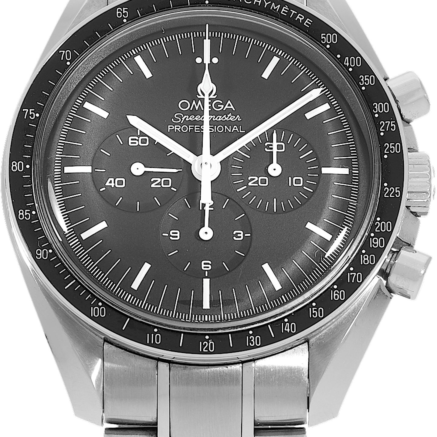 Omega Speedmaster Professional Moonwatch 311.30.42.30.01.005 (2018) - Black dial 42 mm Steel case (2/3)
