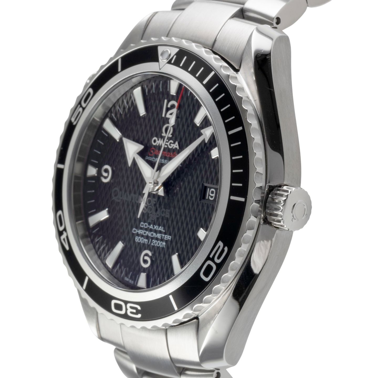 Omega Seamaster Planet Ocean 222.30.46.20.01.001 (Onbekend (willekeurig serienummer)) - Zwart wijzerplaat 46mm Staal (6/8)