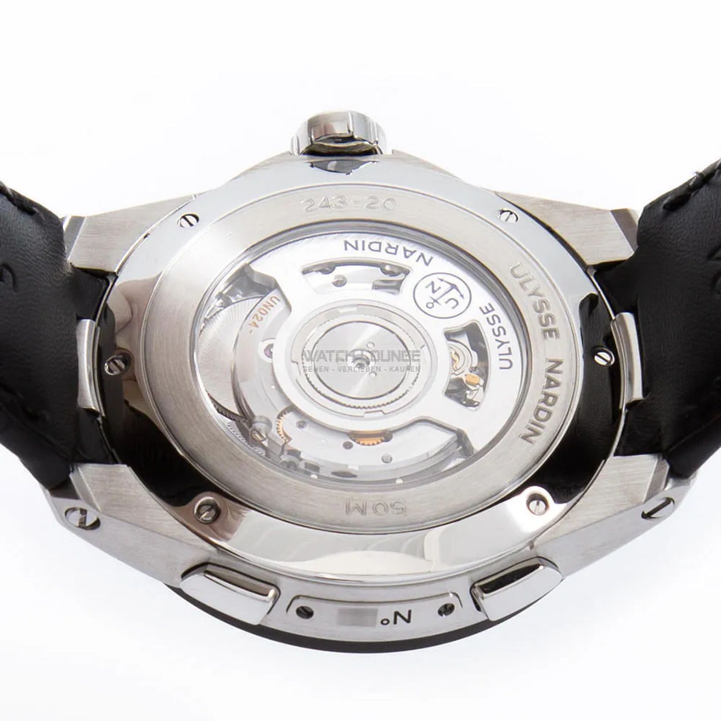 Ulysse Nardin Dual Time 243-20/42 (2025) - Black dial 43 mm Steel case (8/8)