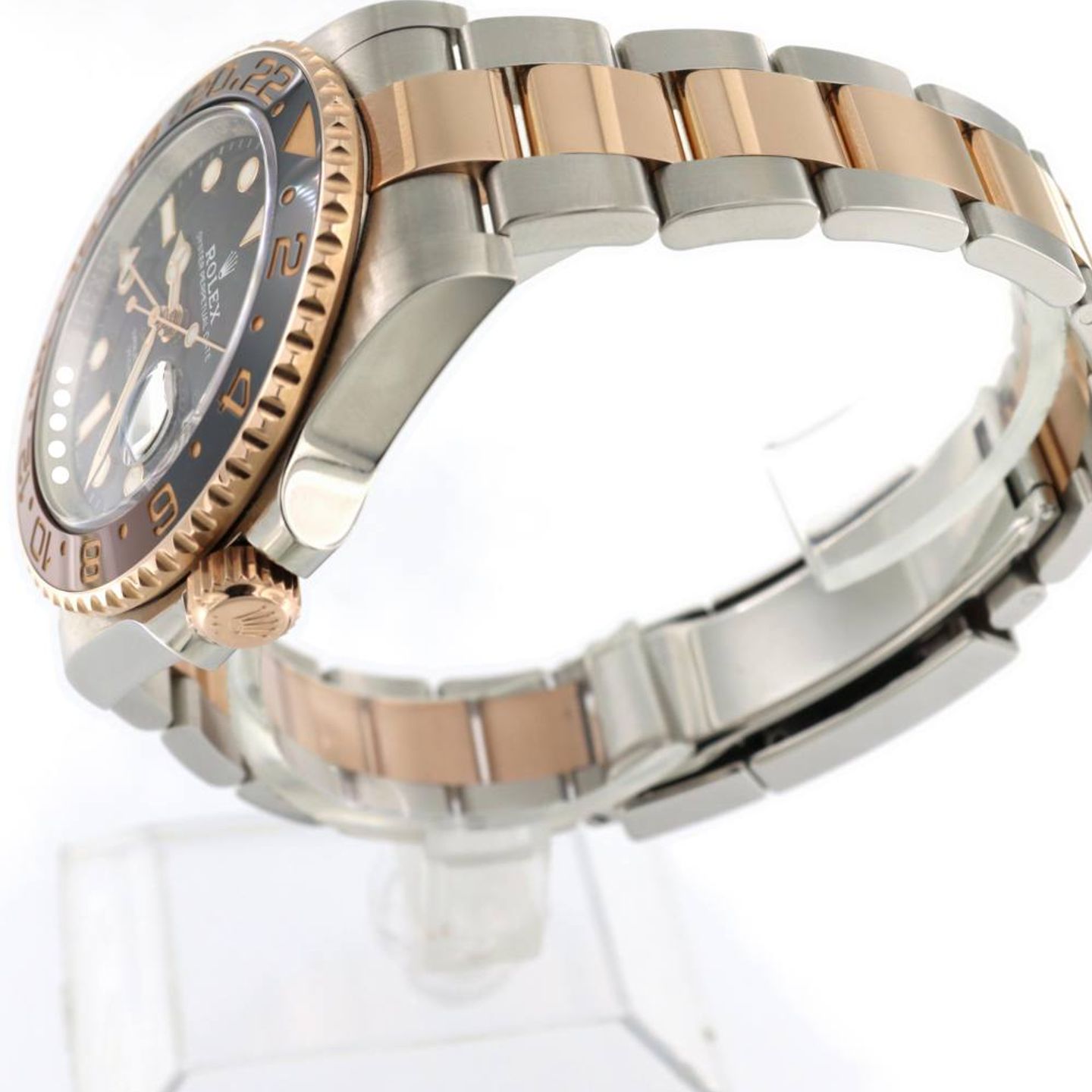 Rolex GMT-Master II 126711CHNR (2019) - Black dial 40 mm Gold/Steel case (2/6)