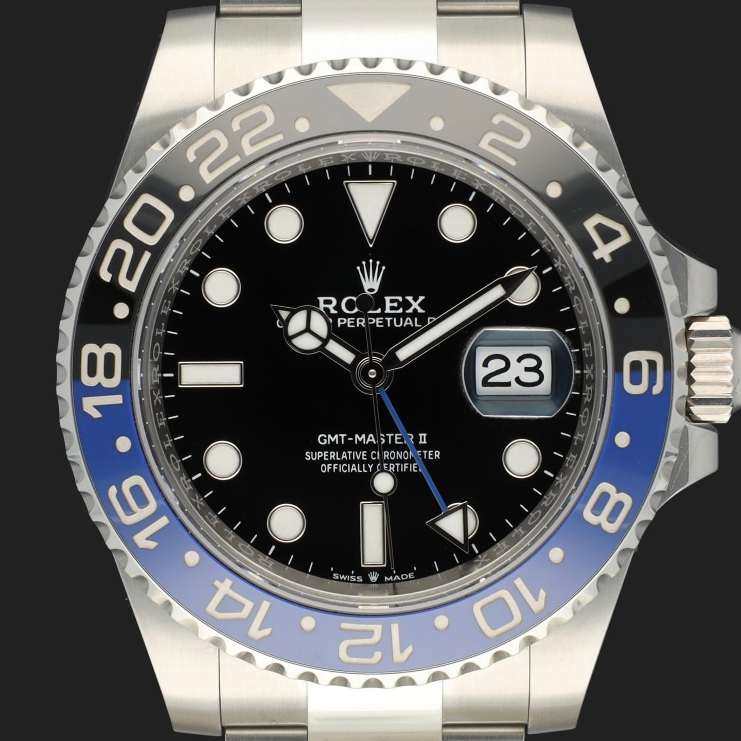 Rolex GMT-Master II 126710BLNR (2024) - Zwart wijzerplaat 40mm Staal (2/8)