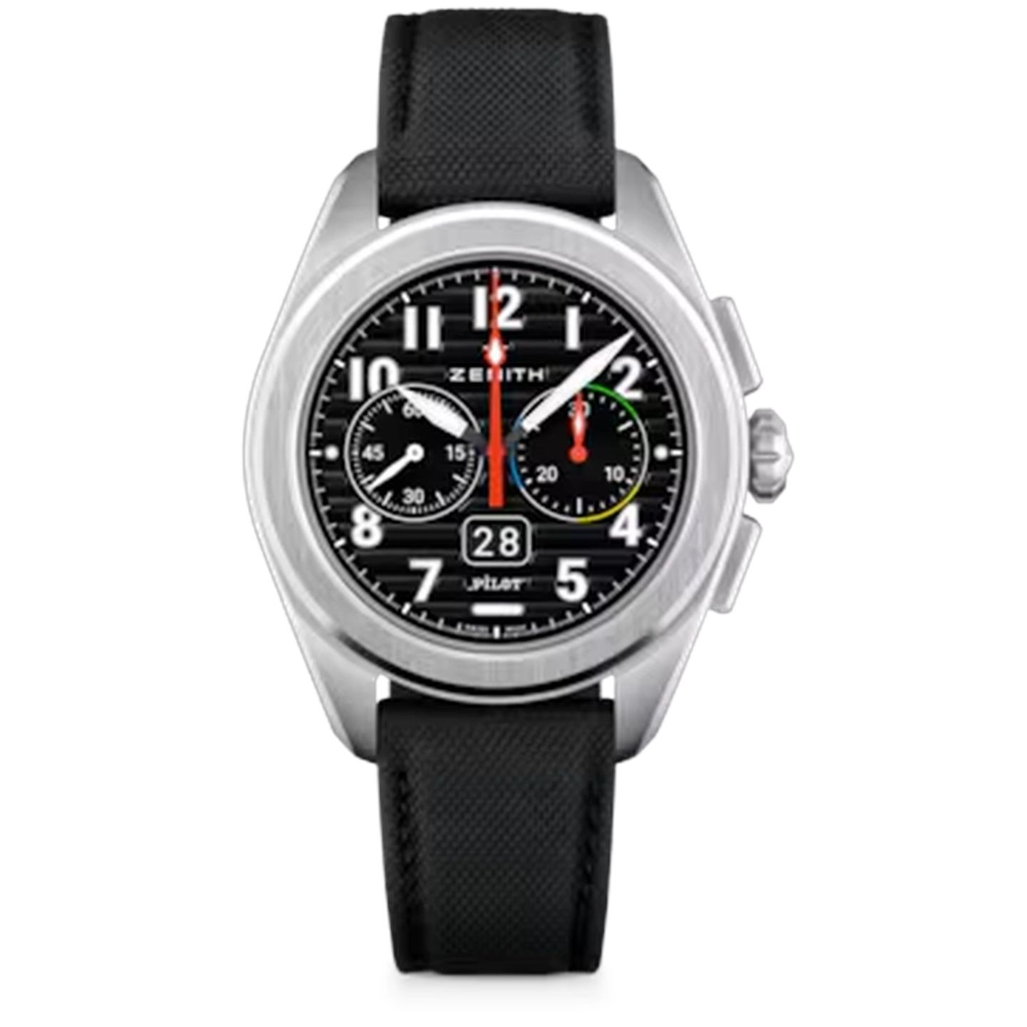 Zenith Pilot 03.4000.3652/21.I001 (2026) - Zwart wijzerplaat 43mm Staal (1/1)