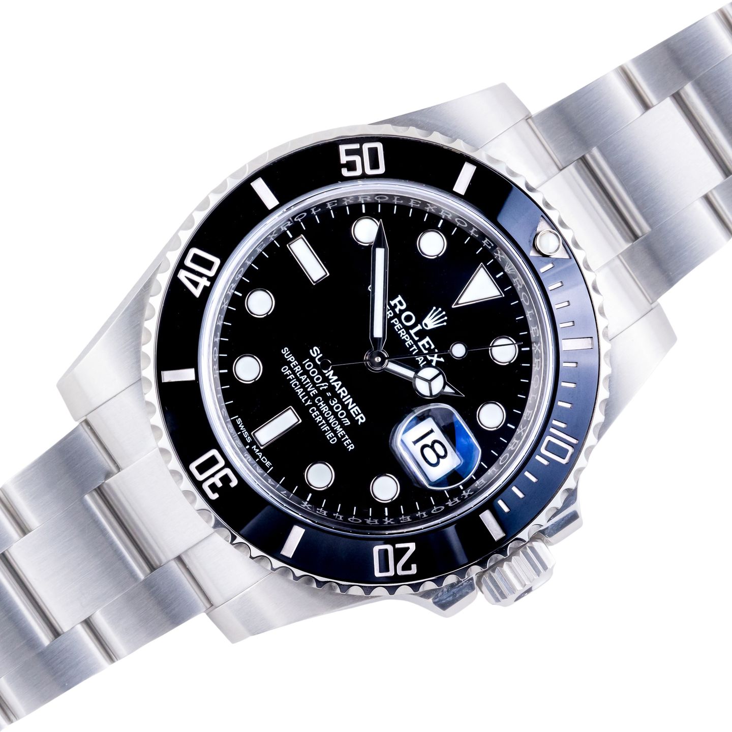 Rolex Submariner Date 116610LN (2019) - Black dial 40 mm Steel case (1/8)