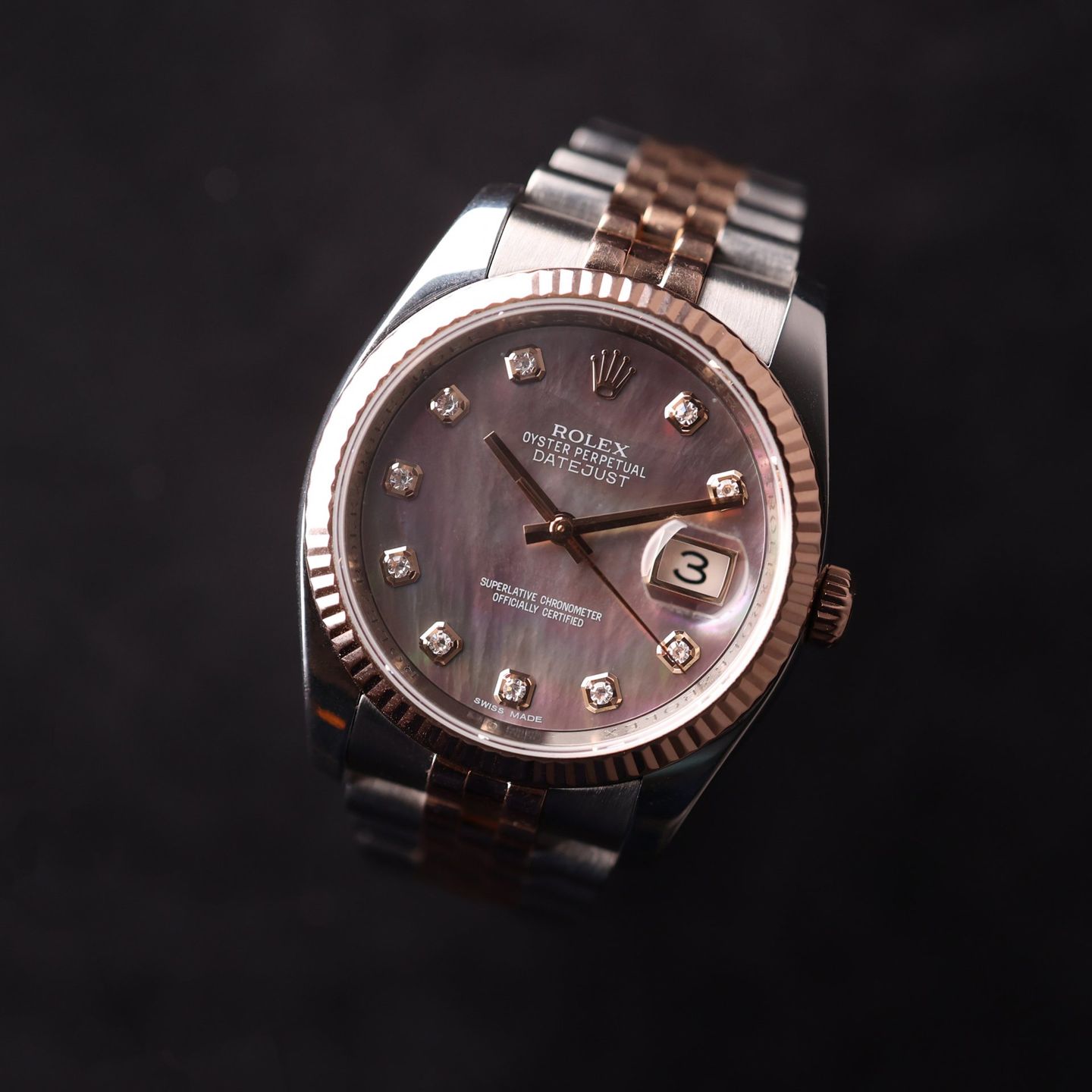 Rolex Datejust 36 116231 (2012) - 36 mm Gold/Steel case (2/3)