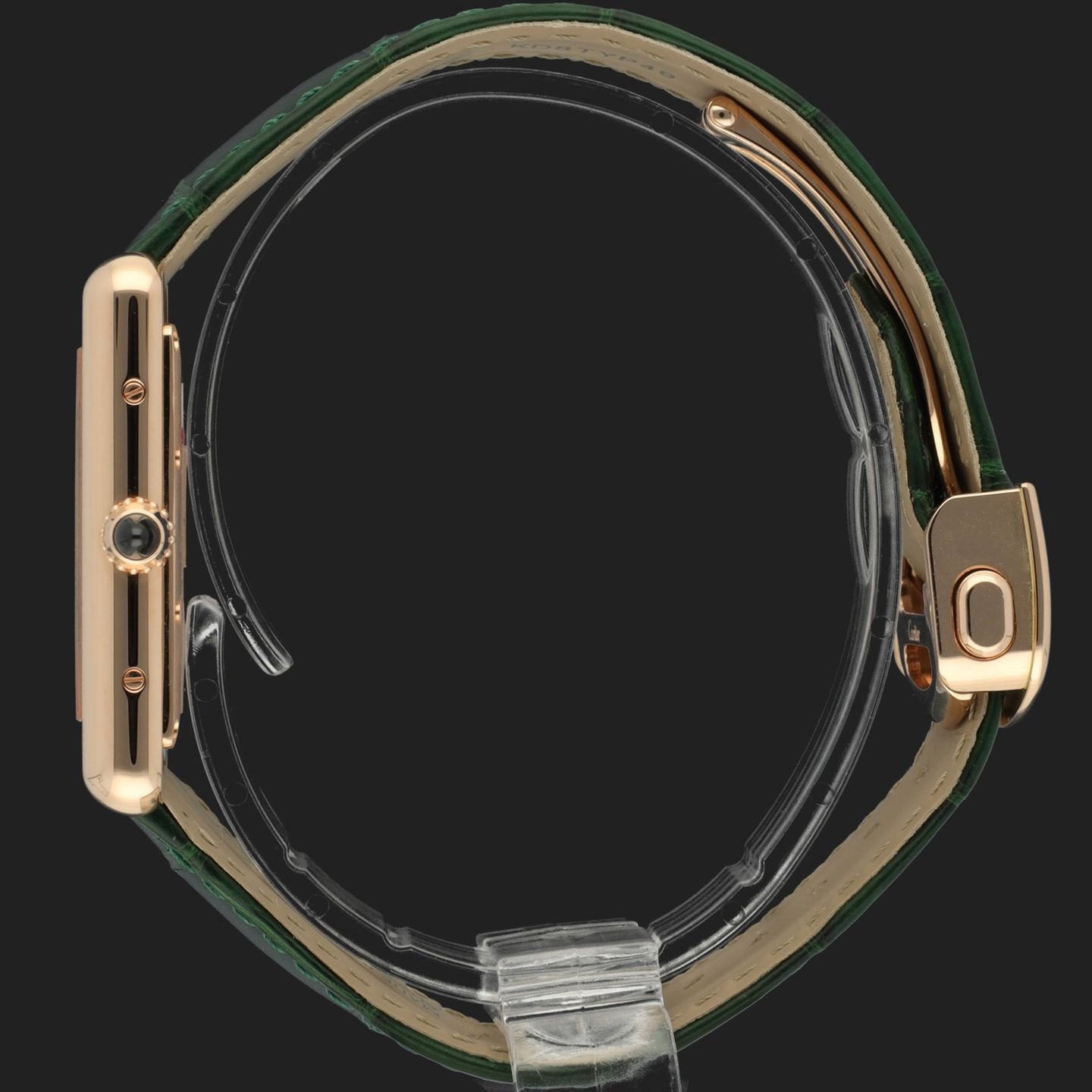 Cartier Tank Louis Cartier WGTA0011 (2025) - Silver dial 34 mm Rose Gold case (7/8)