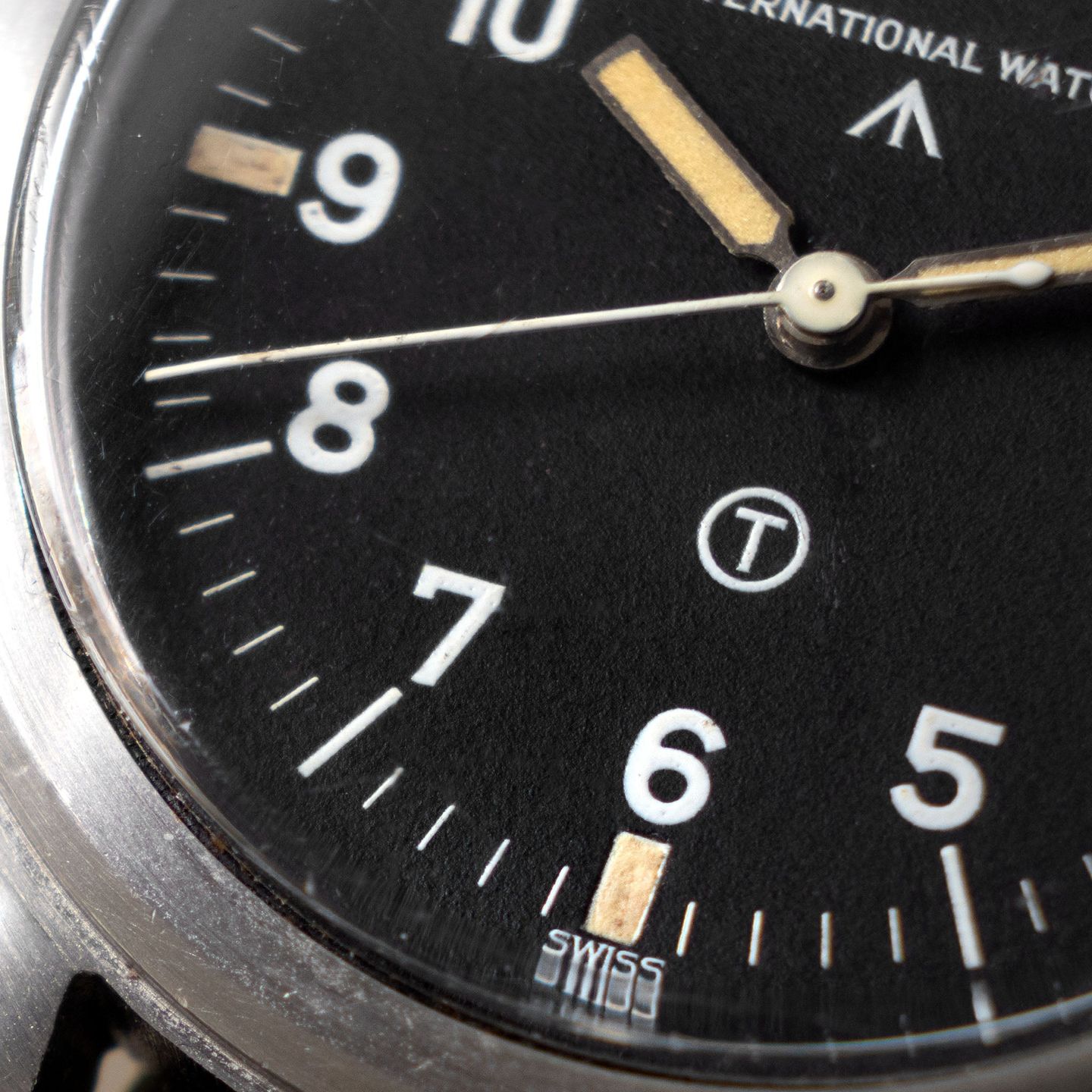 IWC Pilot Mark 6B/346 (1952) - Black dial 36 mm Steel case (4/8)