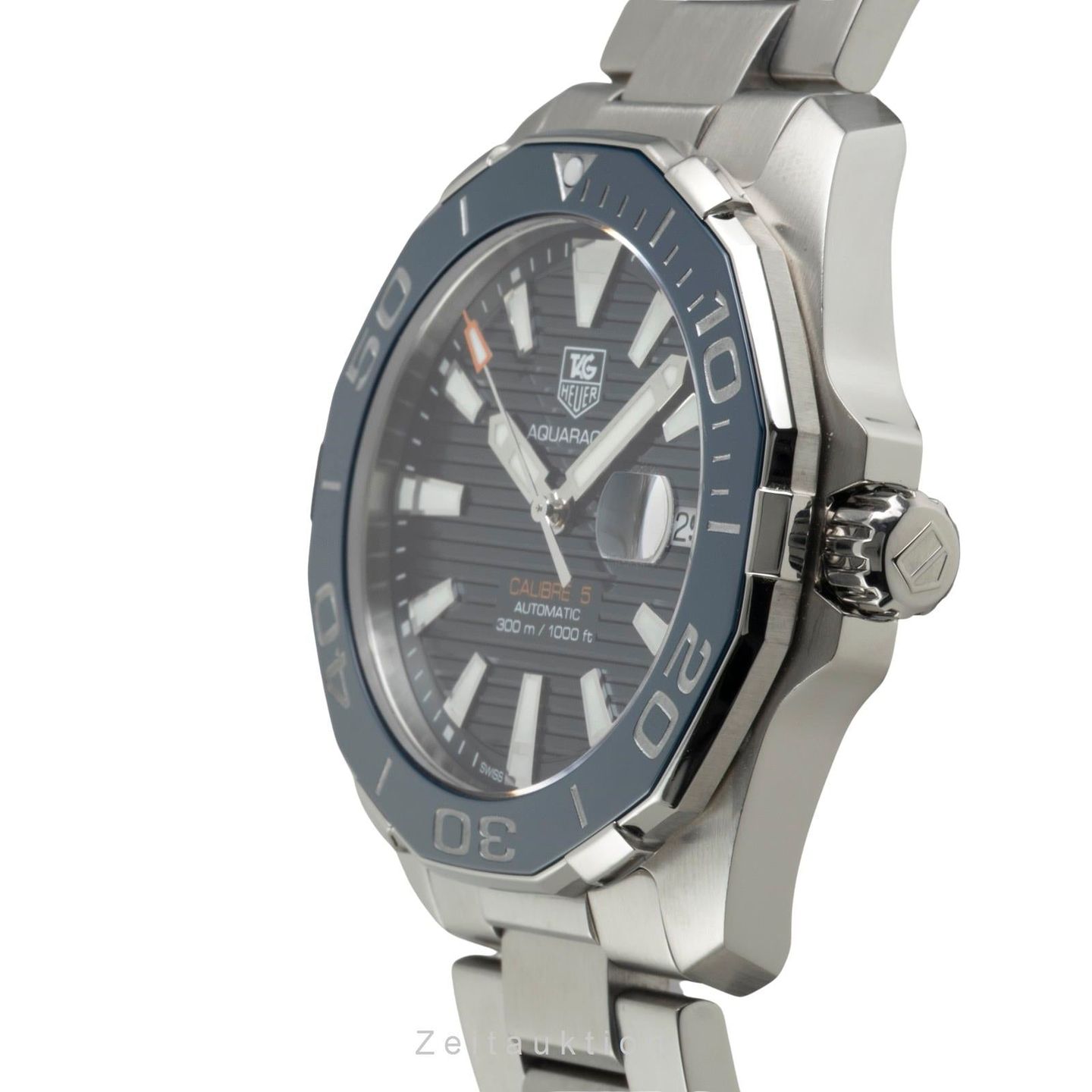 TAG Heuer Aquaracer 300M WAY211C.BA0928 (Unknown (random serial)) - Blue dial 41 mm Steel case (5/8)