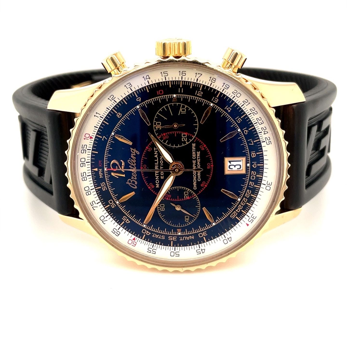 Breitling Montbrillant H48330 (2007) - 43mm Roségoud (7/8)