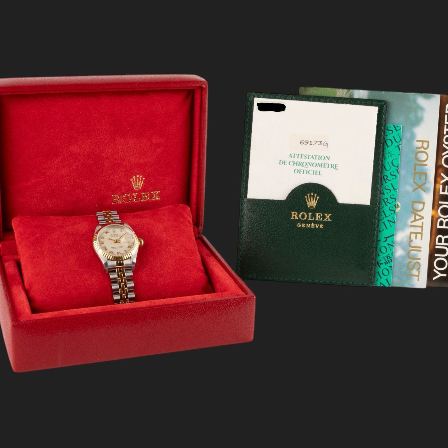 Rolex Lady-Datejust 69173 - (8/8)