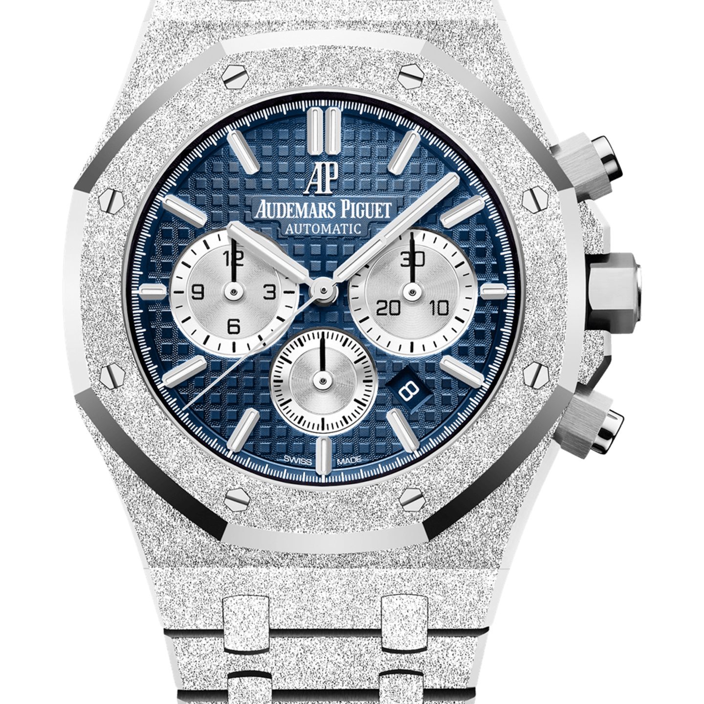 Audemars Piguet Royal Oak Chronograph 26331BC.GG.1224BC.02 (2025) - Blue dial 41 mm White Gold case (1/1)