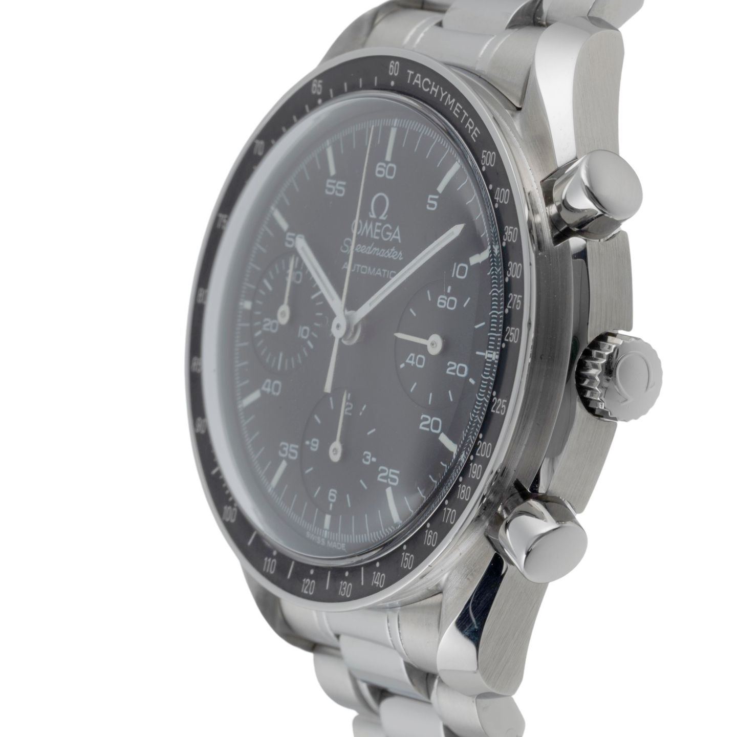 Omega Speedmaster Reduced 3510.50.00 (1999) - Zwart wijzerplaat 39mm Staal (6/8)