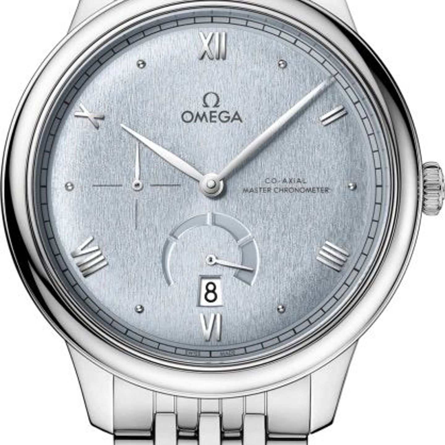 Omega De Ville 434.10.41.21.03.001 (2024) - Blauw wijzerplaat 41mm Staal (1/8)