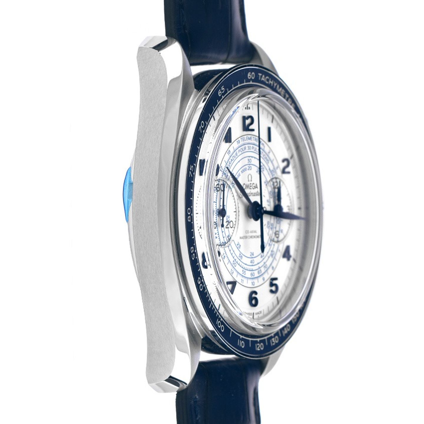 Omega Speedmaster Chronoscope 329.33.43.51.02.001 (2025) - Silver dial 43 mm Steel case (4/6)