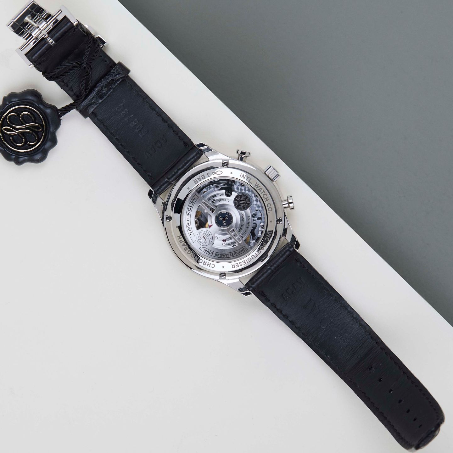 IWC Portuguese Chronograph IW371604 (2022) - Zilver wijzerplaat 41mm Staal (6/8)