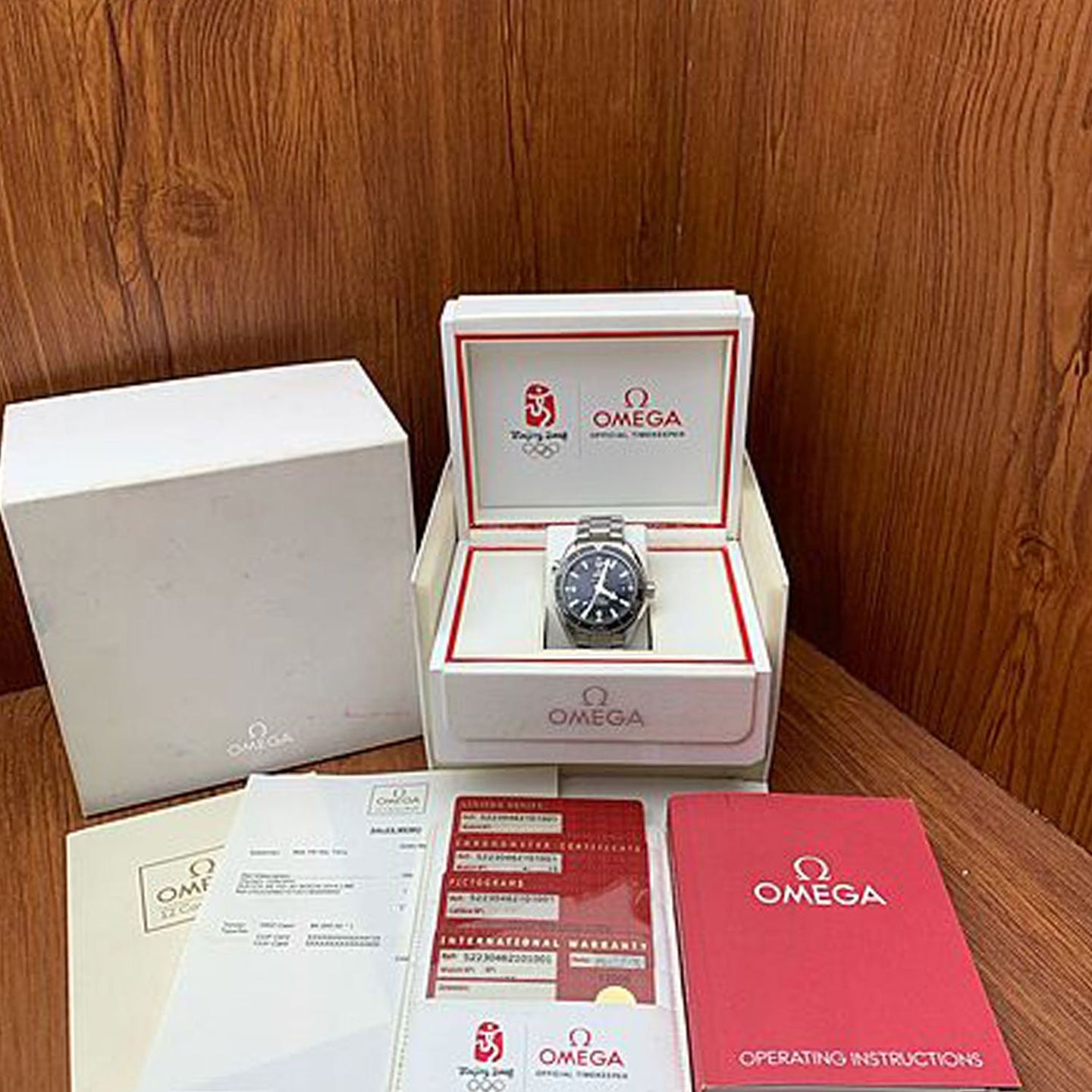 Omega Seamaster Planet Ocean 522.30.46.21.01.001 (2014) - Zwart wijzerplaat 46mm Staal (4/4)