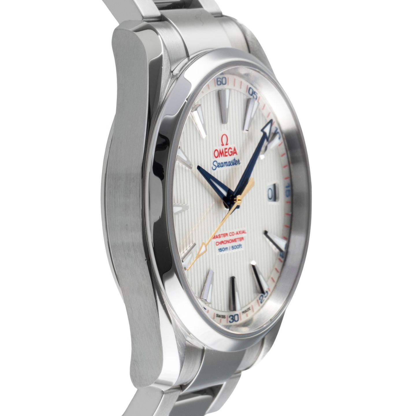 Omega Seamaster Aqua Terra 231.10.42.21.02.004 (2018) - Silver dial 42 mm Steel case (7/8)