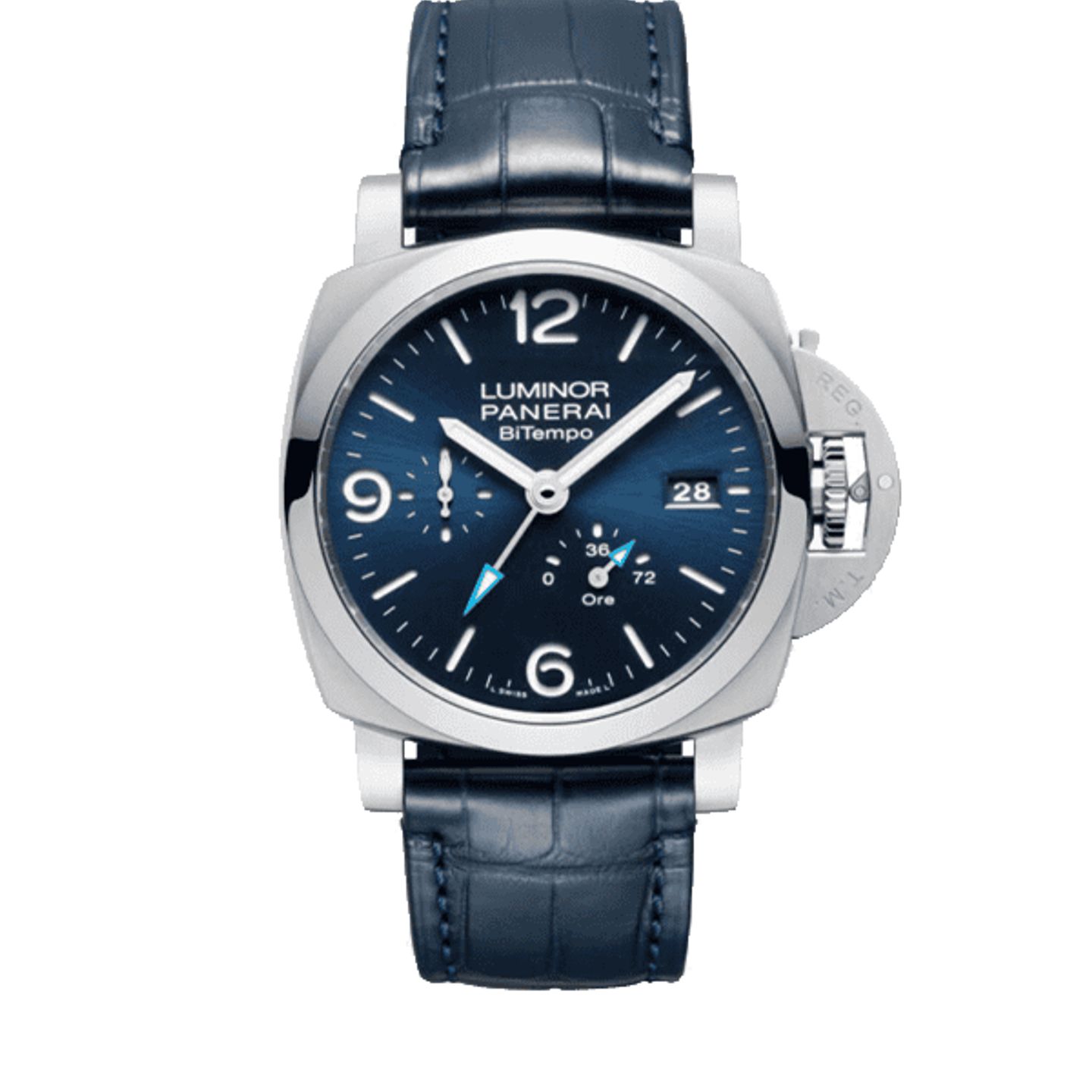 Panerai Luminor Marina PAM01370 (2026) - Blauw wijzerplaat 40mm Staal (1/1)