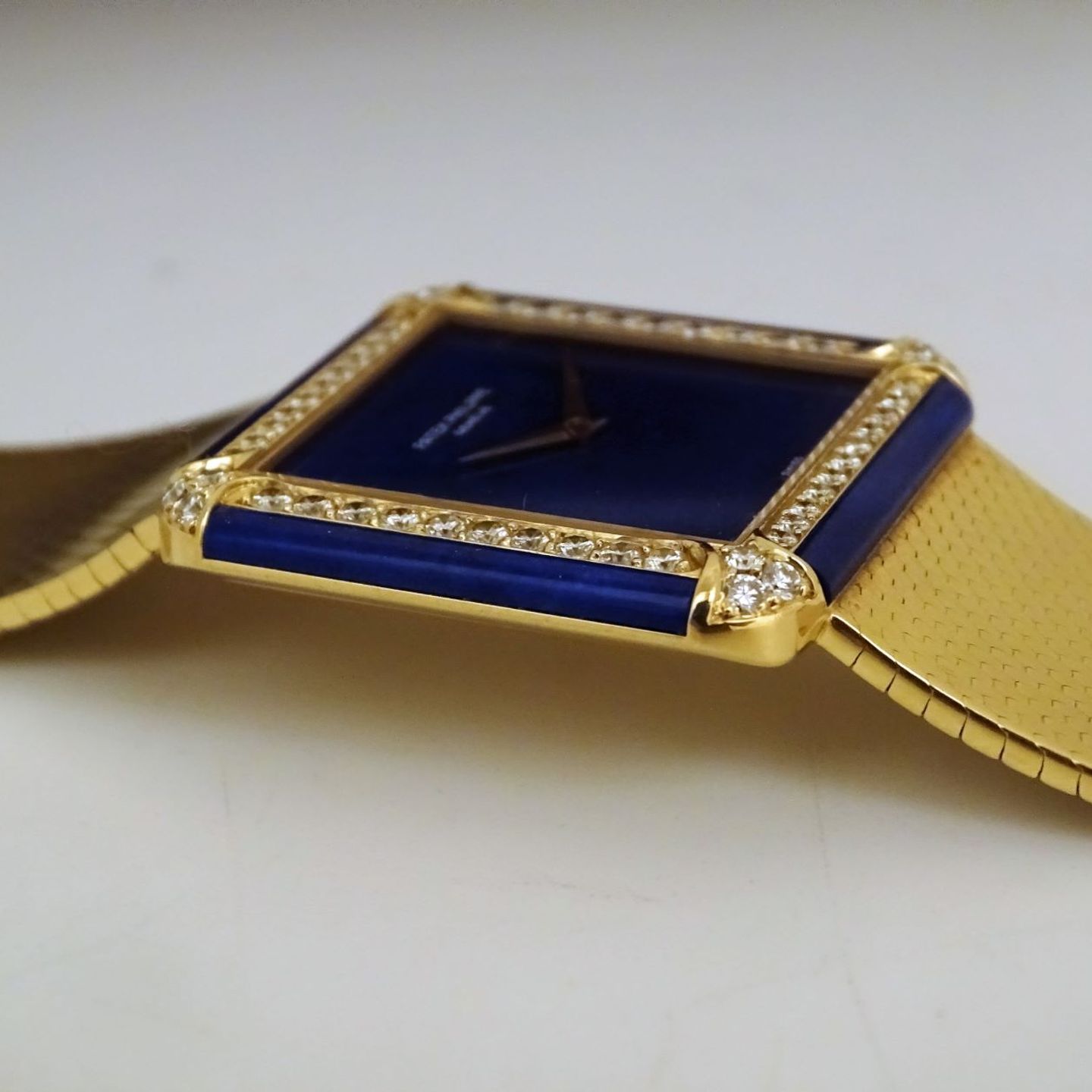 Patek Philippe Unknown 3727 / 004 (1974) - Blue dial 30 mm Yellow Gold case (4/8)