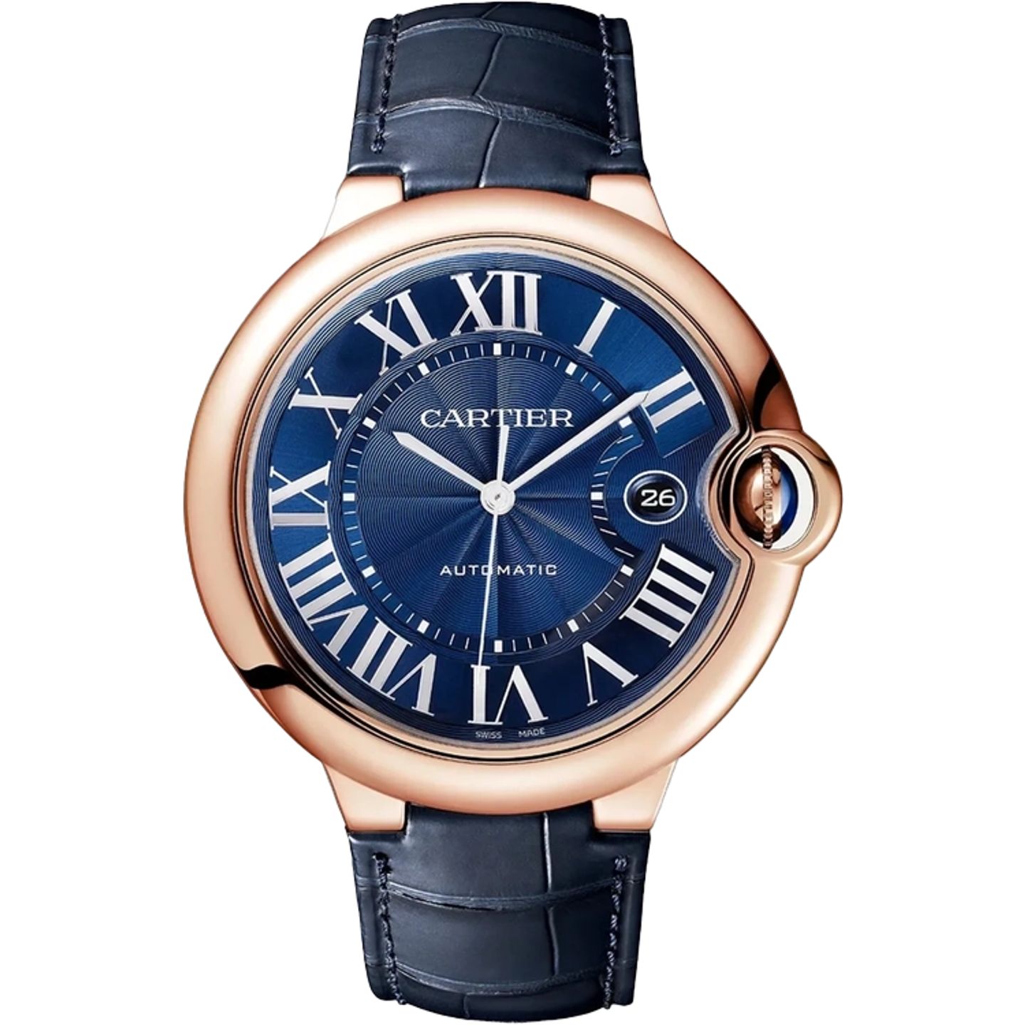 Cartier Ballon Bleu WGBB0036 (2025) - Blue dial 42 mm Rose Gold case (1/1)