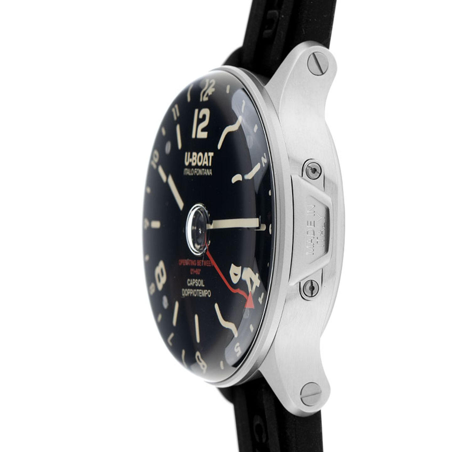 U-Boat Capsoil 8769 (Unknown (random serial)) - Black dial 46 mm Steel case (4/7)