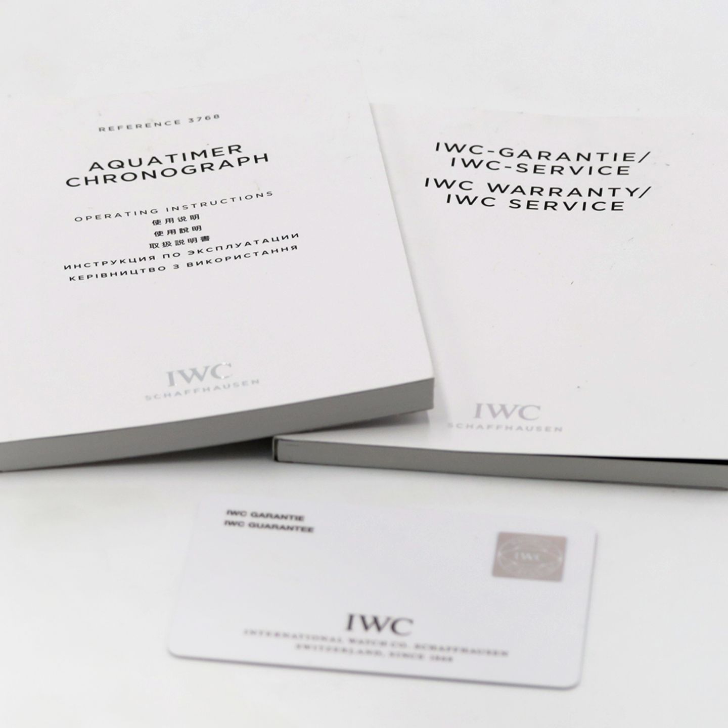 IWC Aquatimer Chronograph IW376804 (Unknown (random serial)) - Black dial 44 mm Steel case (5/8)