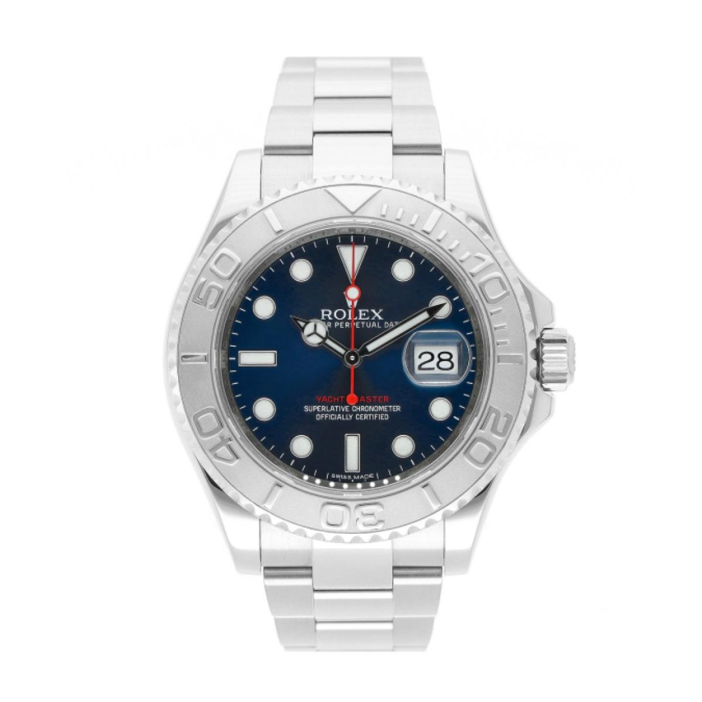 Rolex Yacht-Master 40 116622 (2014) - Blue dial 40 mm Steel case (1/5)