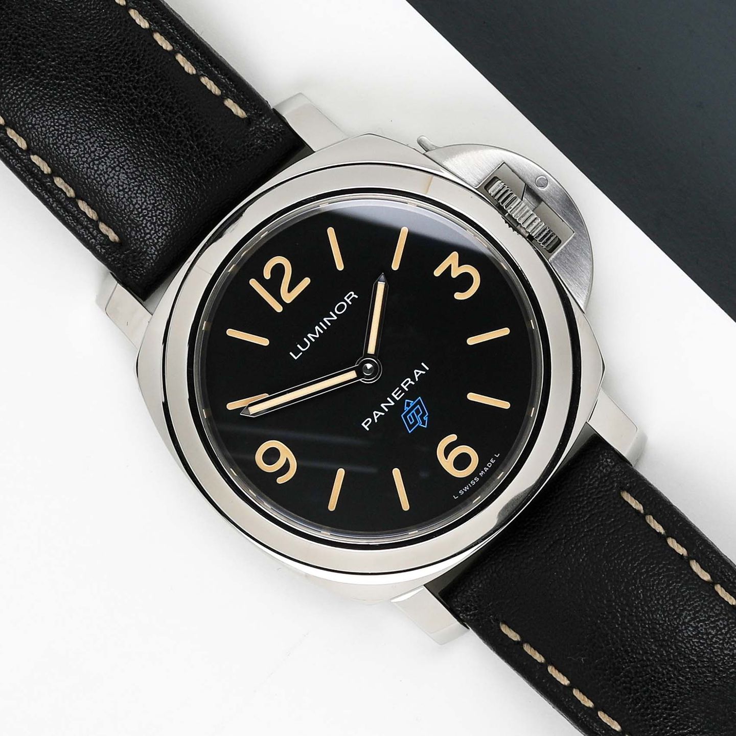 Panerai Special Editions PAM00634 (2015) - Zwart wijzerplaat 44mm Staal (1/8)