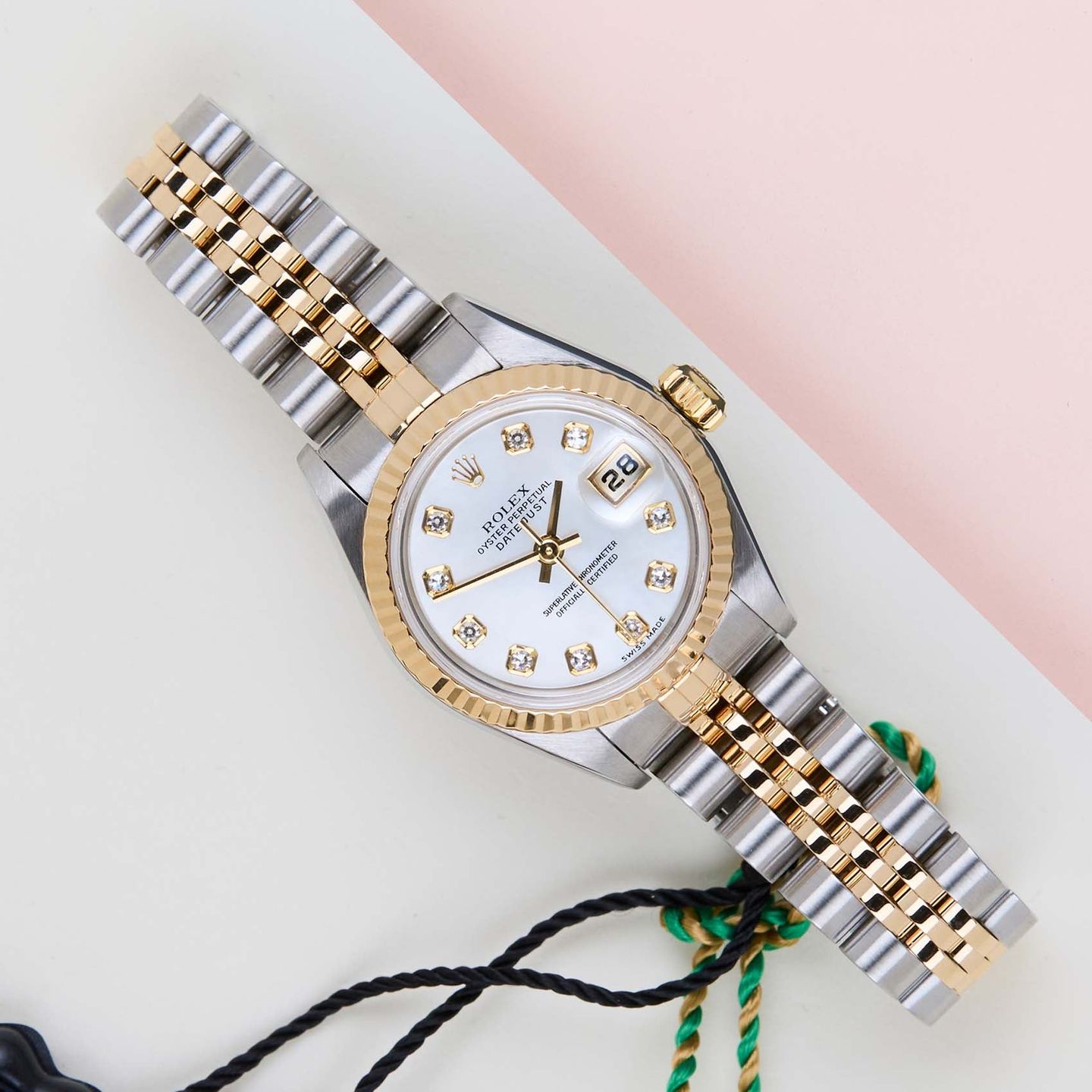 Rolex Lady-Datejust 79173 (1998) - 26 mm Gold/Steel case (1/8)