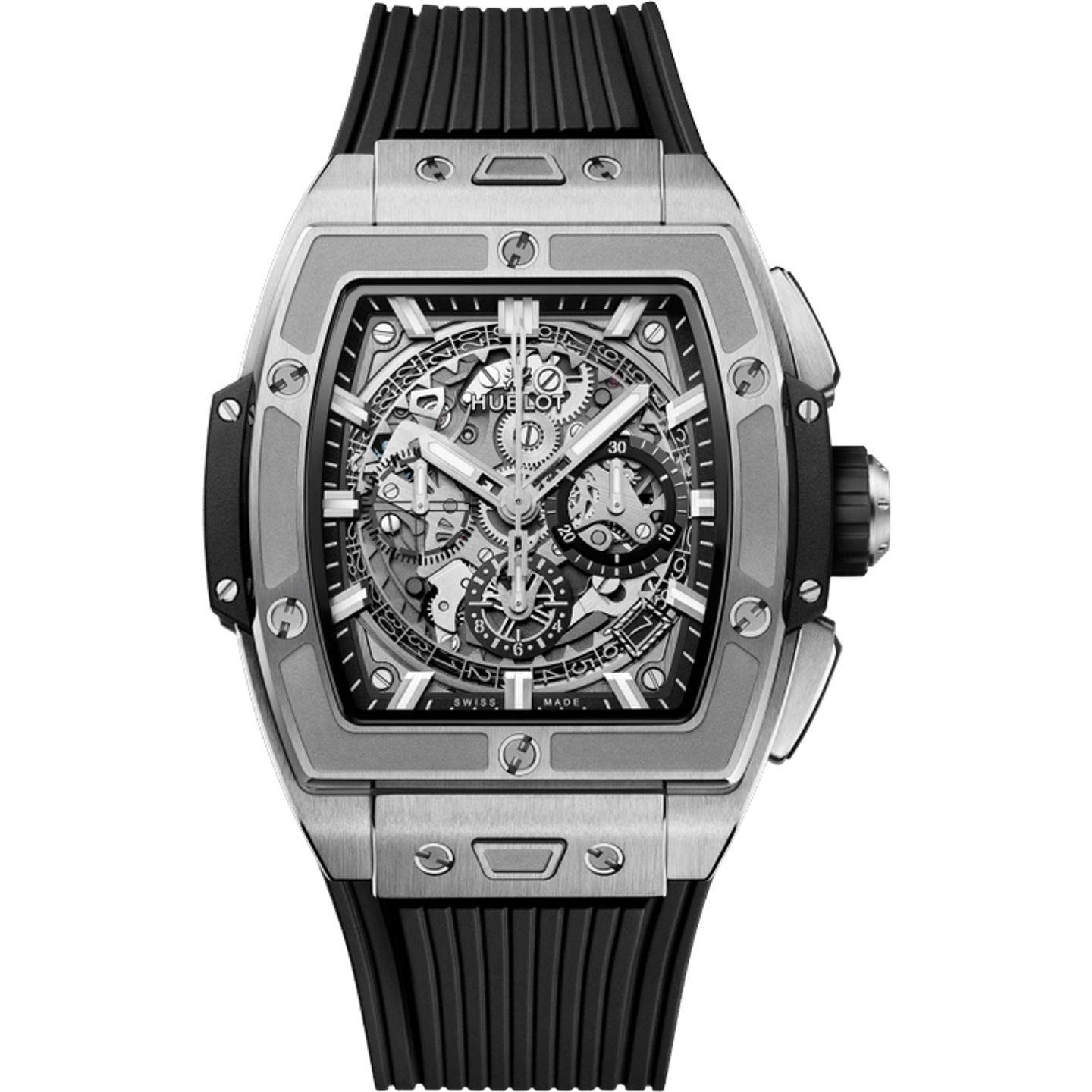 Hublot Spirit of Big Bang 642.NX.0170.RX (2025) - Transparent dial 42 mm Titanium case (1/1)