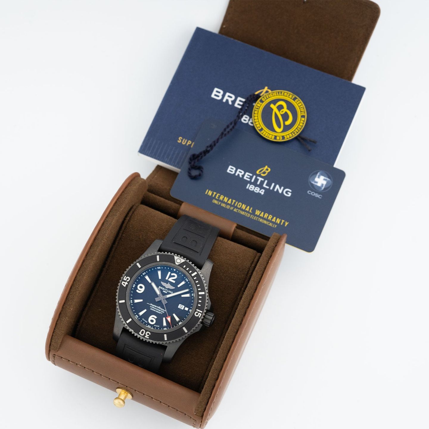 Breitling Superocean M17368B71B1S1 (2021) - Zwart wijzerplaat 46mm Staal (5/5)