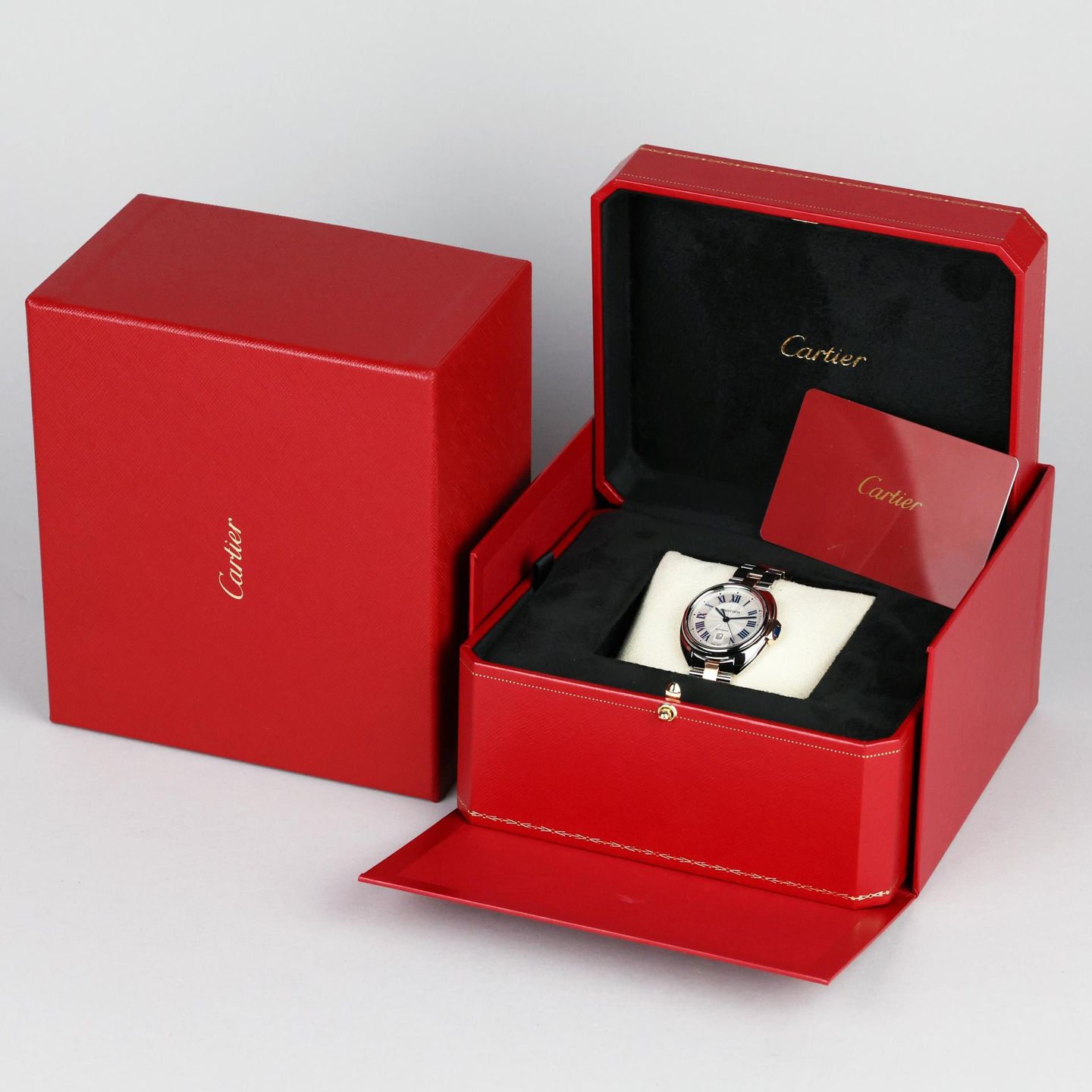 Cartier Clé de Cartier 3867 (2018) - Silver dial 31 mm Steel case (8/8)