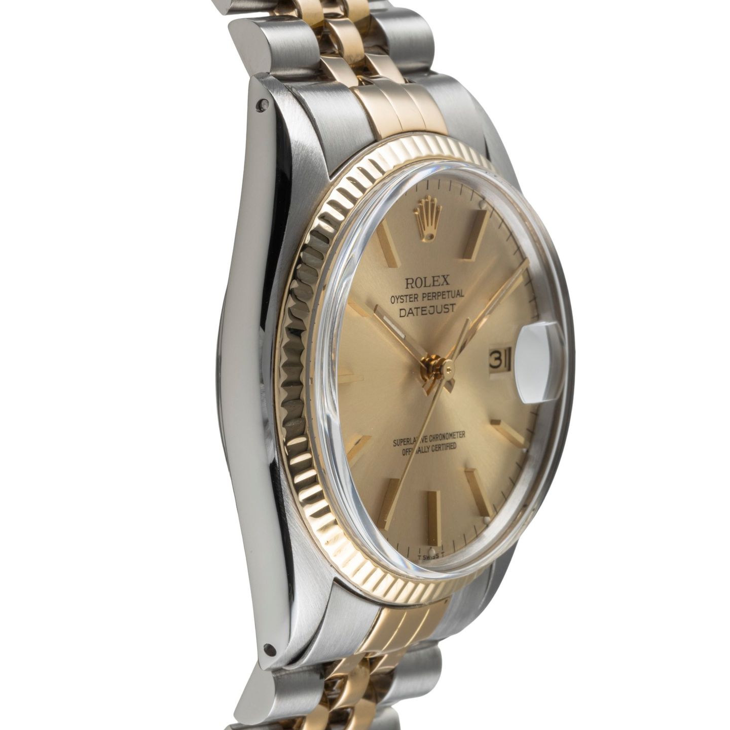 Rolex Datejust 36 16013 (1979) - 36 mm Gold/Steel case (7/8)