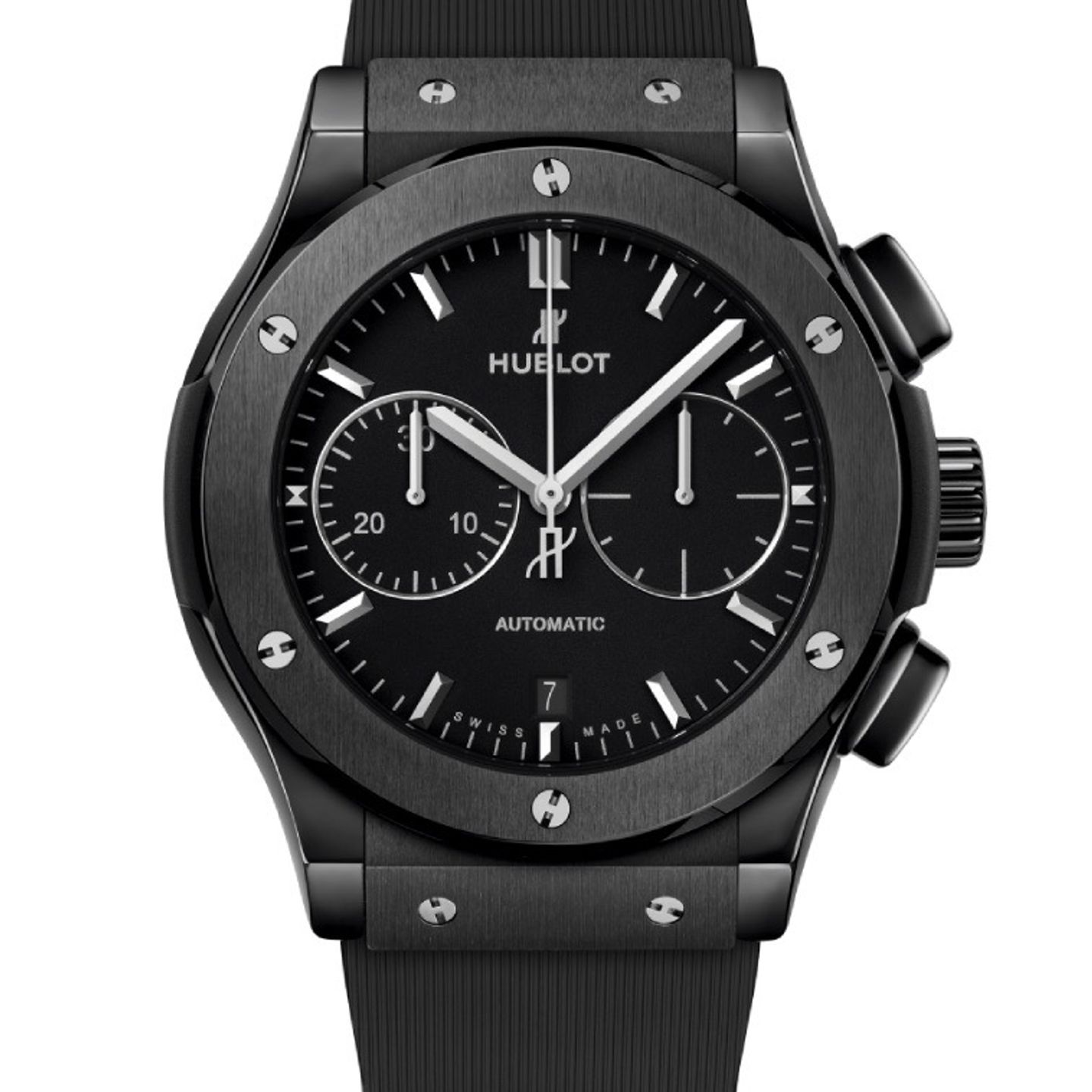 Hublot Classic Fusion Chronograph 521.CM.1171.RX (2023) - Black dial 45 mm Ceramic case (1/3)