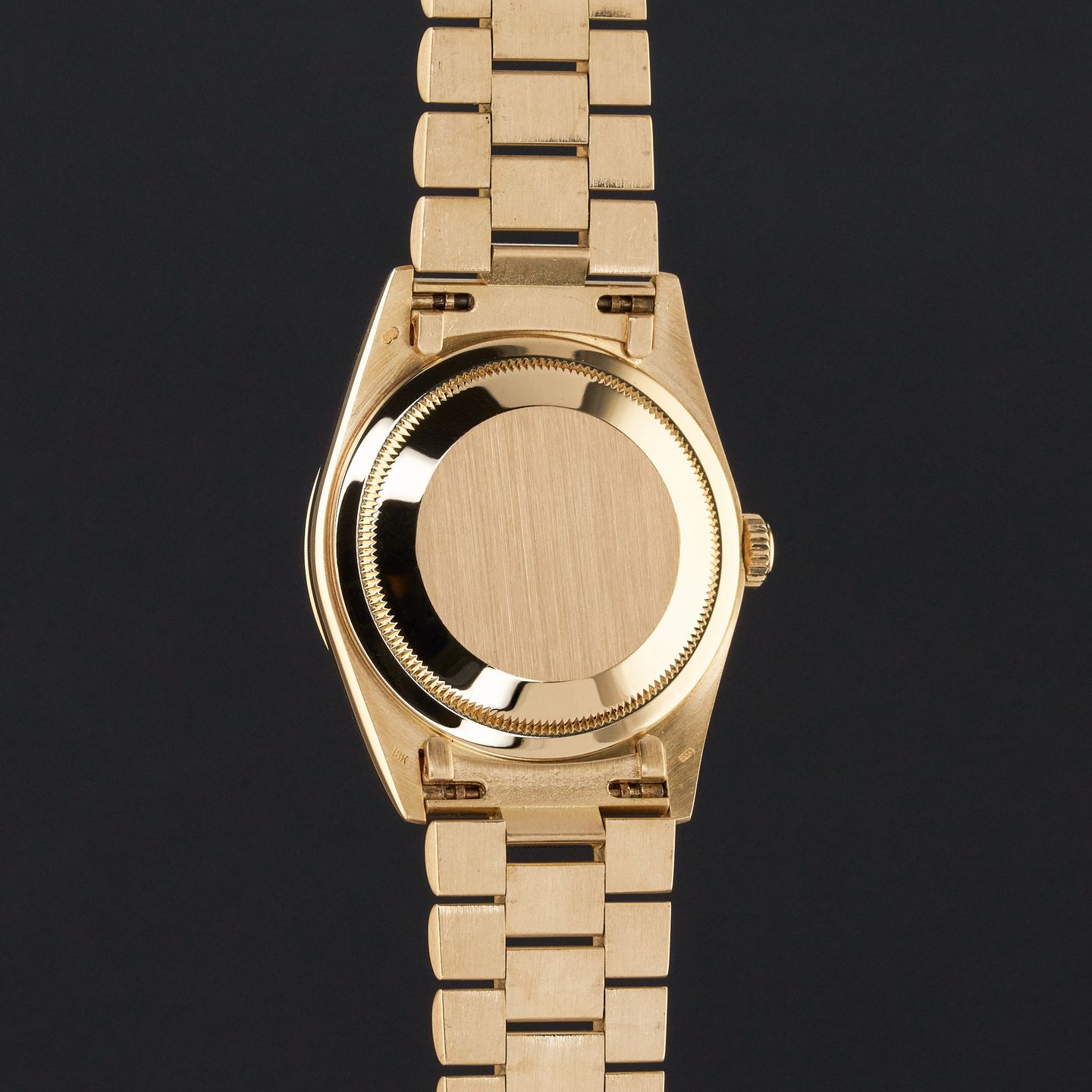 Rolex Day-Date 36 18238 (1991) - Green dial 36 mm Yellow Gold case (7/8)