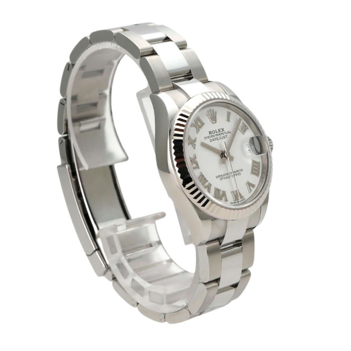 Rolex Datejust 31 278274 (2025) - White dial 31 mm Steel case (4/8)