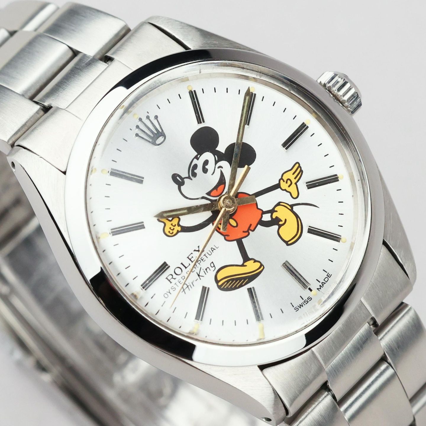 Rolex Air-King 5500 (1980) - 34mm Staal (3/7)