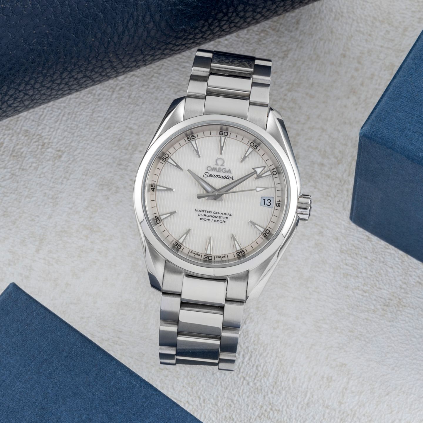 Omega Seamaster Aqua Terra 231.10.39.21.02.002 (Unknown (random serial)) - Silver dial 39 mm Steel case (1/8)