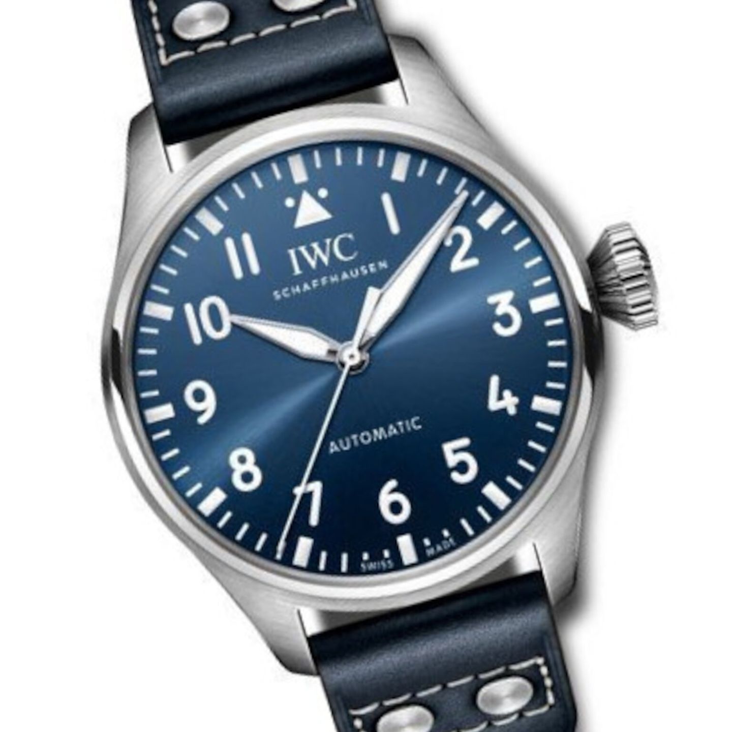 IWC Big Pilot IW329303 (2024) - Blauw wijzerplaat 43mm Staal (1/1)