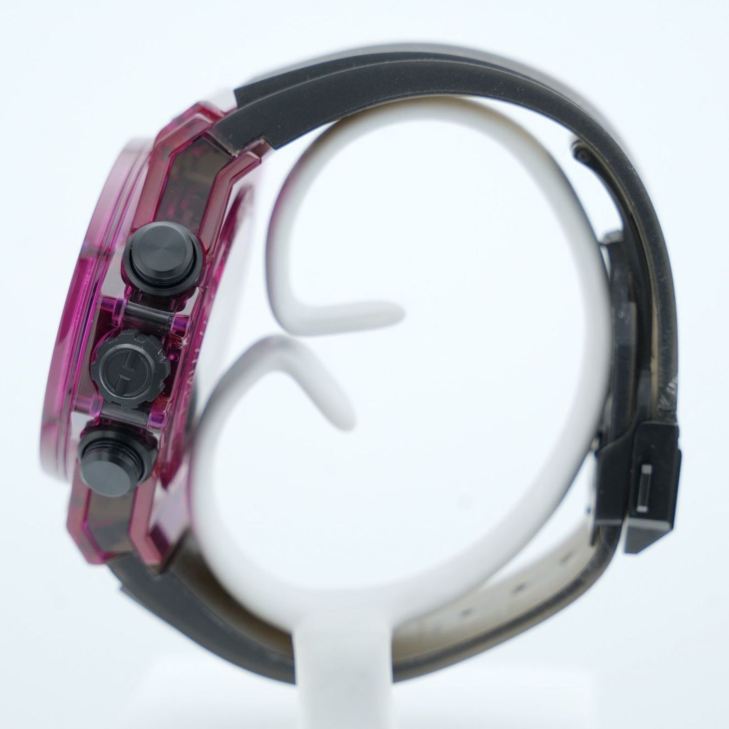 Hublot Big Bang Unico 411.JR.4901.RT (Unknown (random serial)) - Transparent dial 45 mm Plastic case (3/8)